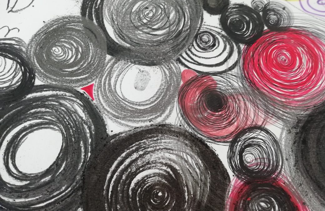 Calming and expressive spirals!